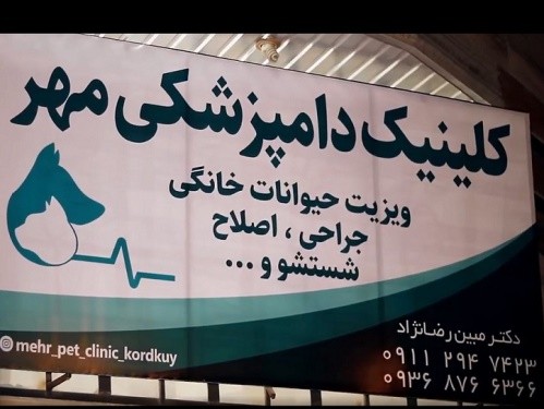 کلینیک دامپزشکی مهر در کردکوی