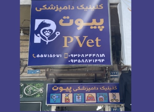 کلینیک دامپزشکی پیوت در خیابان ابوذر